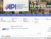 Tablet Screenshot of apigranada.com
